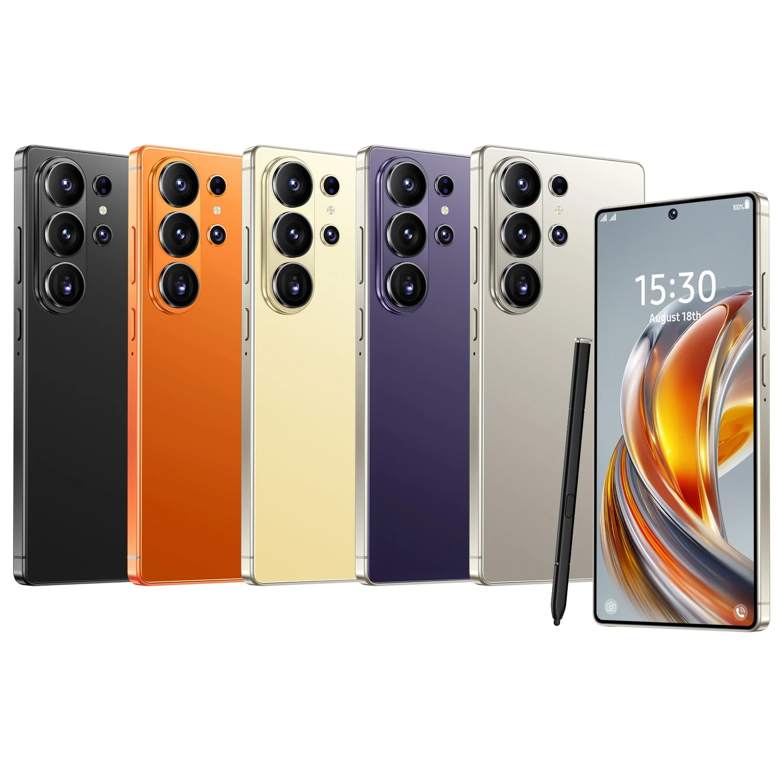 2026 New Global Version 5g Smartphone S26 Ultra 22G+2TB Android15 Gaming Phone HD Screen LTE Dual-SIM Built-in Pen Mobile Phones