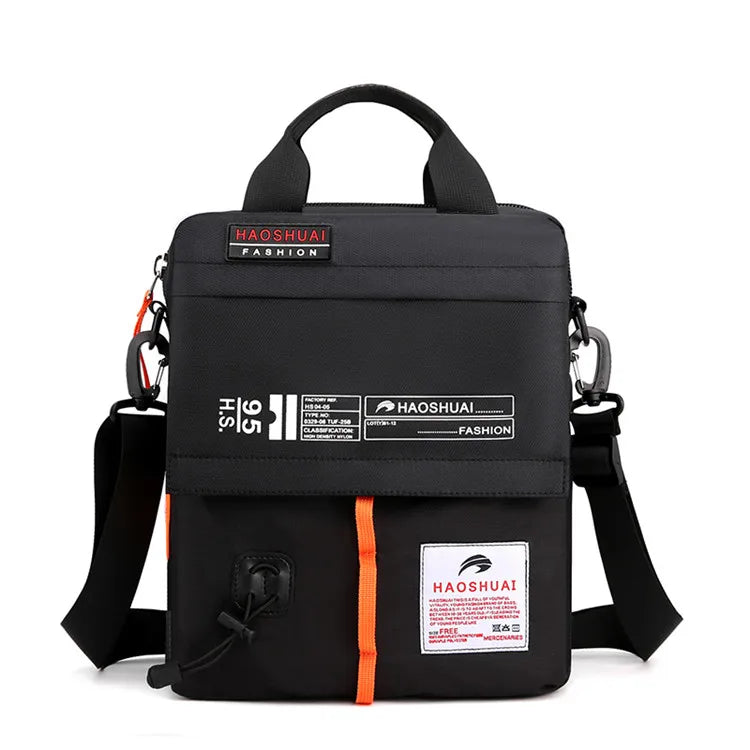 New Brand Men's Shoulder Bag High Quality Boys Crossbody Bag light Man Messenger Bag Nylon Male Business Handbags Can load A4