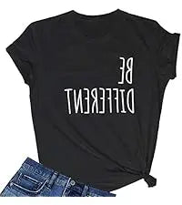 Cute Graphic T-Shirts for Women with Faith Design Crew Neck Short Sleeve