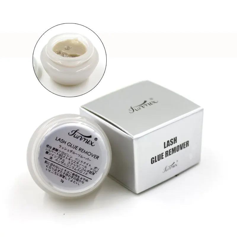 5Types 5g Fruit Flavour Eyelash Glue Remover Cream Zero Stimulation Quick Removing Fragrancy Smell Lash Extension Makeup Tool