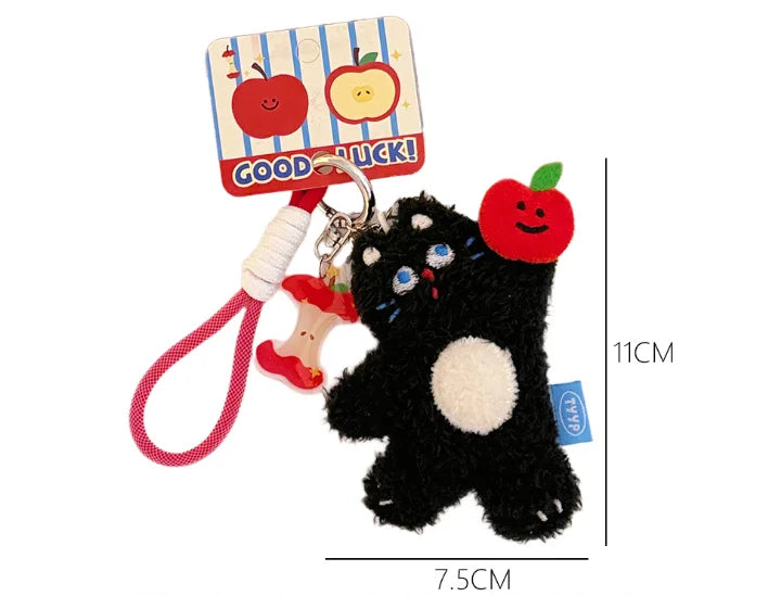 Lovely  Pet Doll Pendant Backpack Keychain Versatile Pendant Girlfriend Couple Small Gift 2025