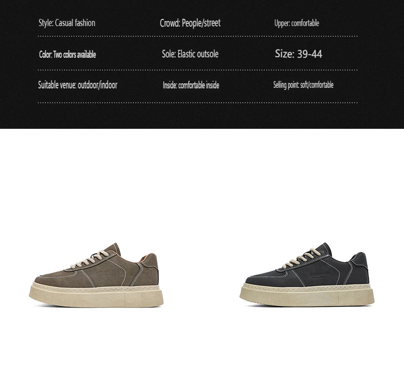Men's Shoes - 2025 Autumn New Style - Versatile Casual Shoes for Men, Sporty, Outdoor, Anti-slip and Wear-resistant Sneakers