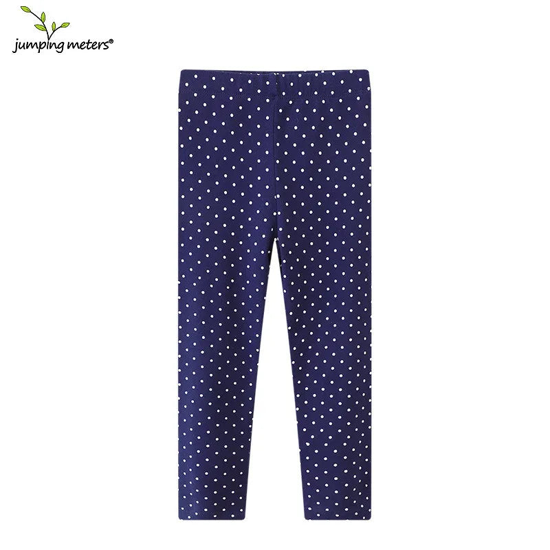 Jumping Meters 2-7T Hot Selling Striped Baby Girls Leggings Pants Kids Skinny Trousers Full Length Pants