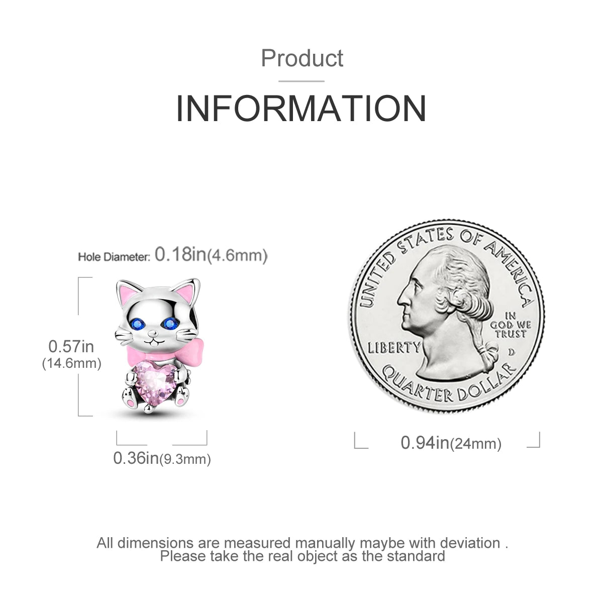 Original Charms 925 Silver Cute Animals Cat Bear Bead For Silver Bracelet Diy Fahsion Jewelry