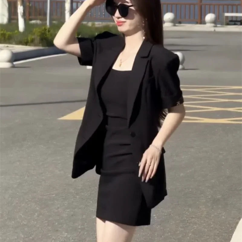 Women's Two Piece Set Fashion Summer New Matching Female Outfits Streetwear 2025 Promotion Clothing Festival In The Same Korea
