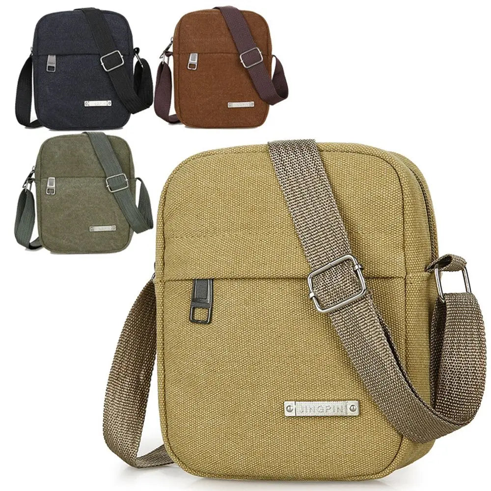 High Quality Shopping Phone Small One-Shoulder Handbag Man Bag Crossbody Bag Canvas Bag Backpack