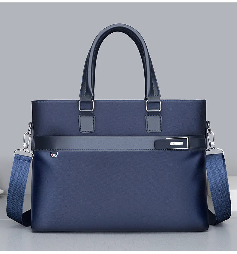 Men's Handbag Business Travel Crossbody Laptop Bag Large Capacity Commuting Office Shoulder Bag