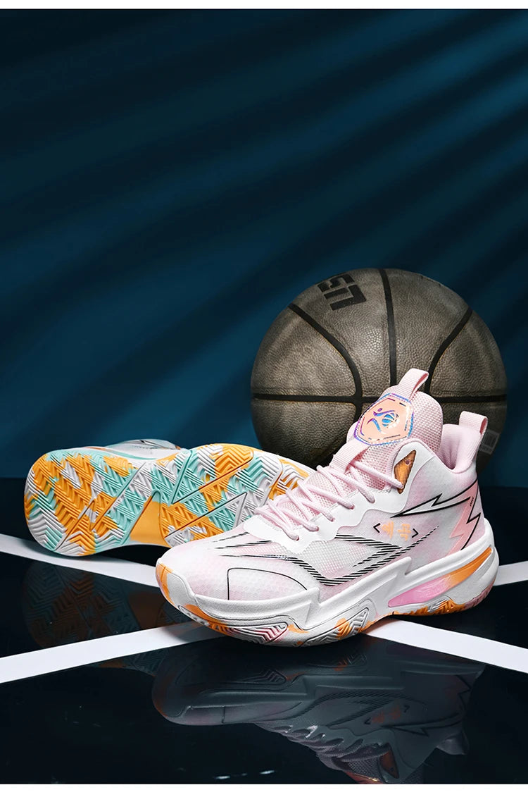 New Men Basketball Shoes Original Breathable Comfortable Non-Slip Training Sports Basketball Sneakers Shoes zapatillas hombre