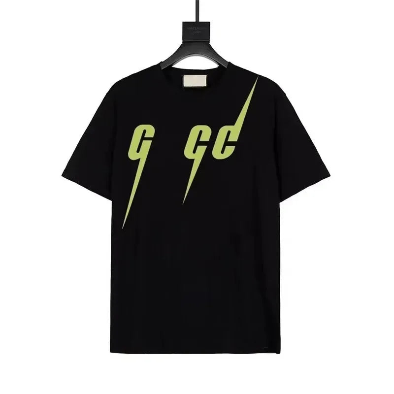 Luxury Print Letter T-Shirt Cotton Men Women Fashion Short Sleeve T Shirts Summer High Quality Tops Tee Designer Brand Clothing