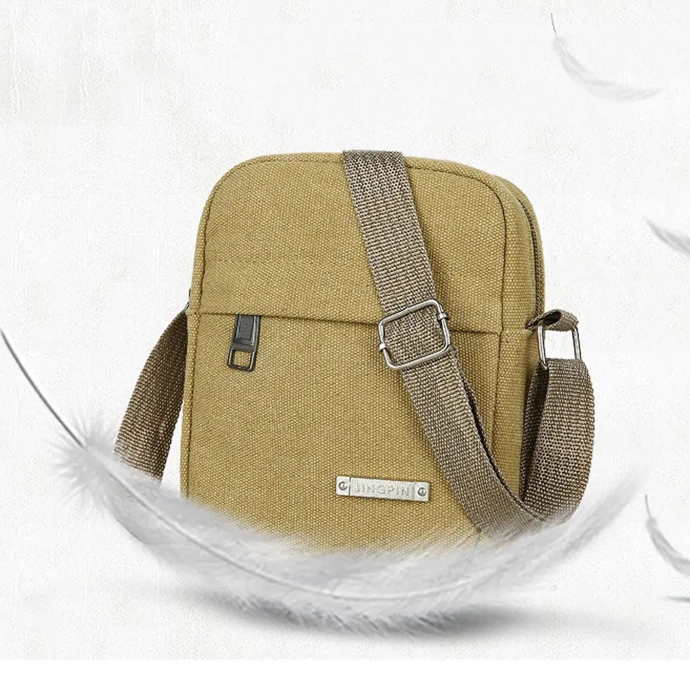 High Quality Shopping Phone Small One-Shoulder Handbag Man Bag Crossbody Bag Canvas Bag Backpack