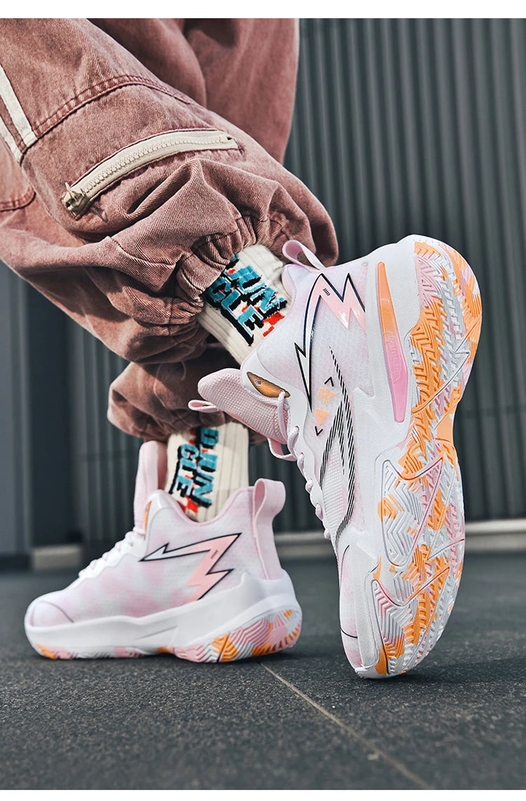 New Men Basketball Shoes Original Breathable Comfortable Non-Slip Training Sports Basketball Sneakers Shoes zapatillas hombre