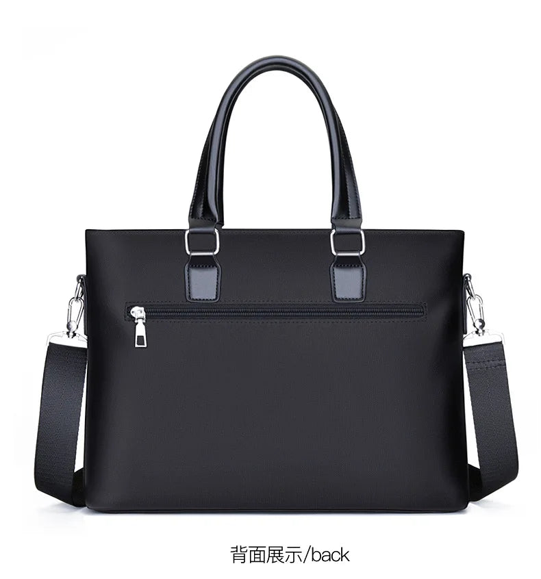 Men's Handbag Business Travel Crossbody Laptop Bag Large Capacity Commuting Office Shoulder Bag