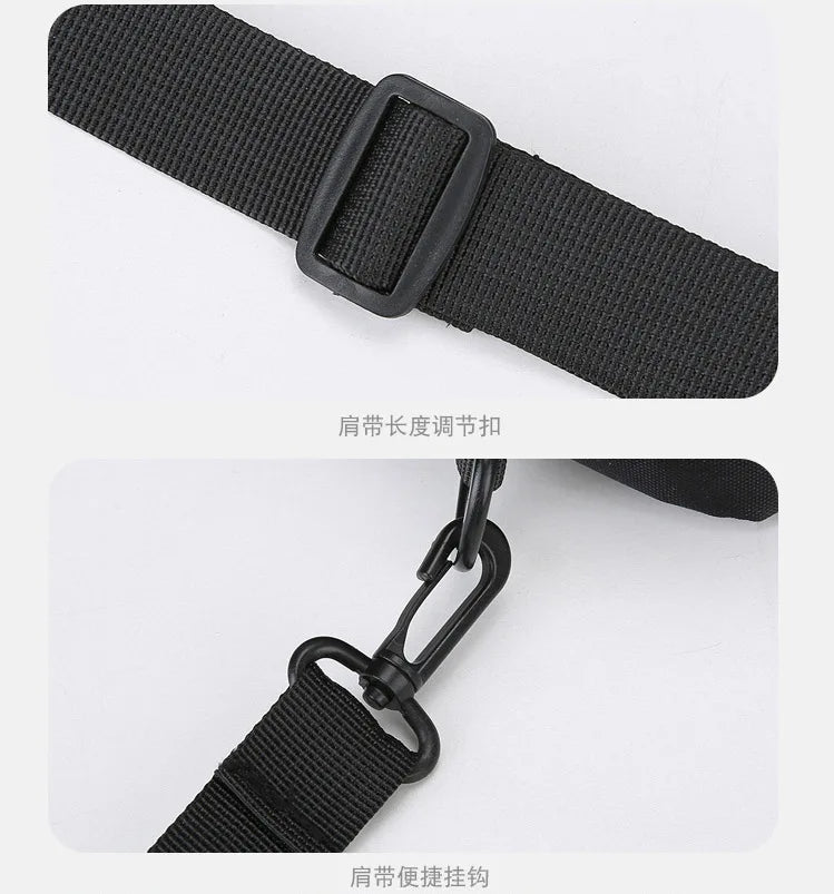 Men's Business Shoulder Bag Casual Man's Messenger Bag Durable Male Handbag Waterproof Oxford Cloth Bag Mini Mobile Phone Bags