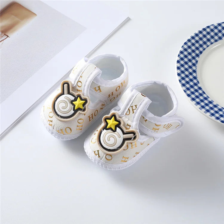 Soft Baby First Walker Shoes – Comfortable Cotton Shoes for Newborns & Infants (0-12 Months)