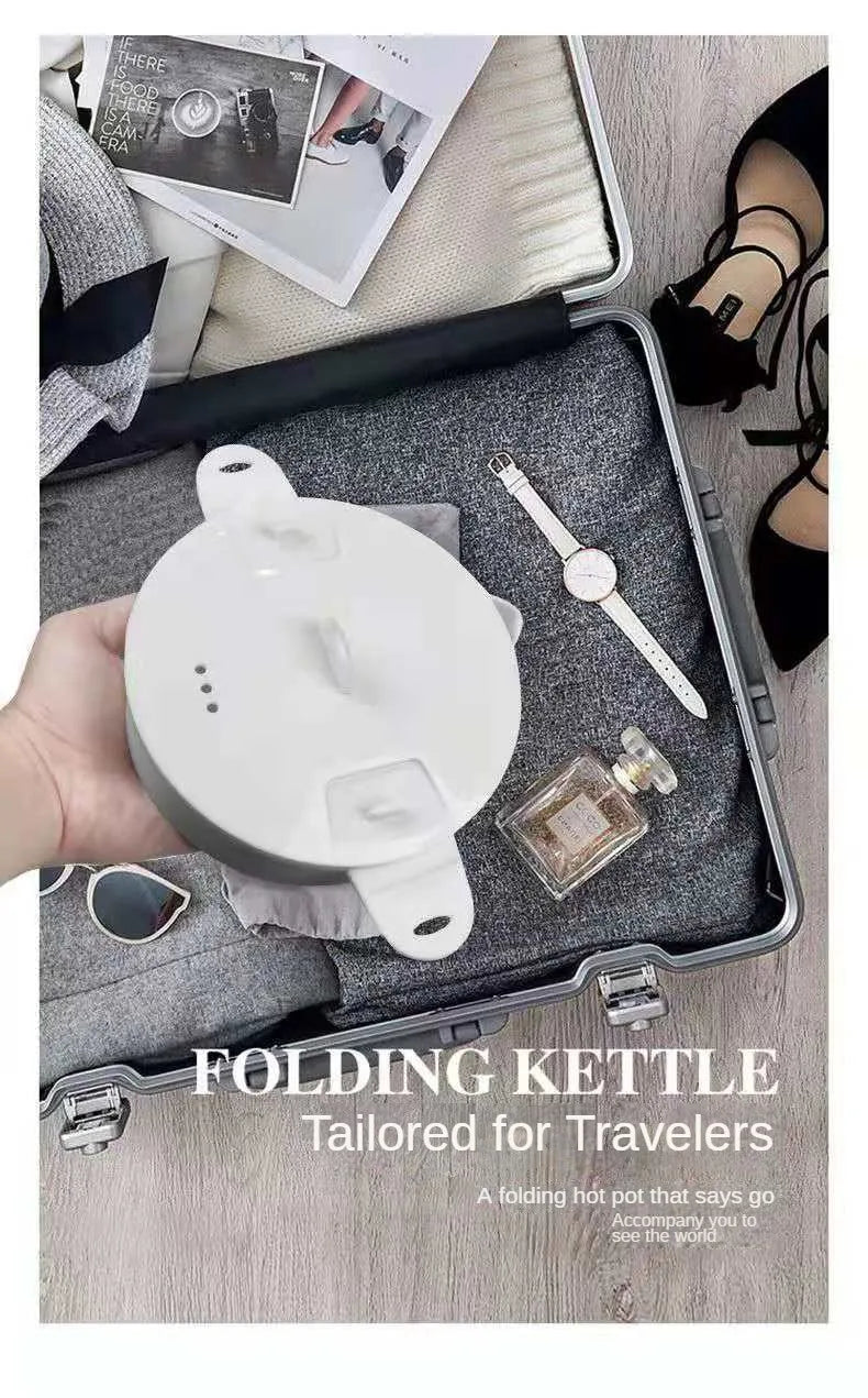 Multi Portable Foldable Pot for Travel Baby Milk Warmer Kettle Electric Cook Hot Pot Water Boiler Porridge Pot for Baby