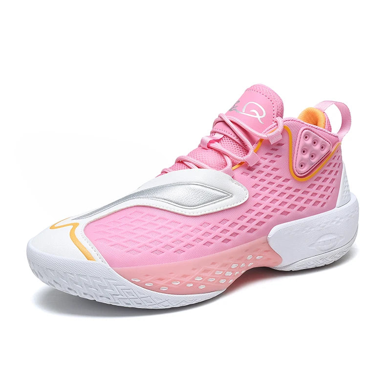 Basketball Shoes for Men Women Outdoor Sneakers Spring Autumn Activities with Excellent Shock Absorption Big Size