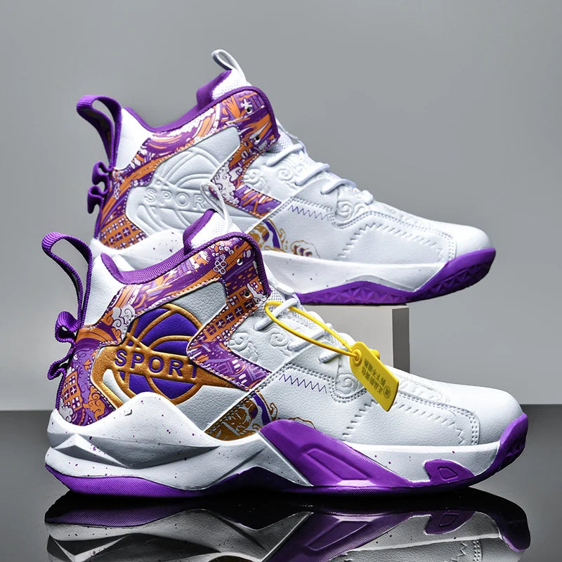 Men's Basketball Shoes Street Basketball Designer Sports Shoes High Quality Sneakers Shoes for Male Cushioning Hombre Zapatillas