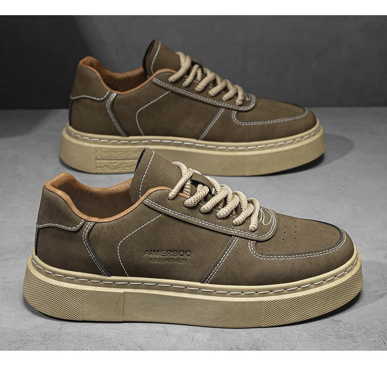 Men's Shoes - 2025 Autumn New Style - Versatile Casual Shoes for Men, Sporty, Outdoor, Anti-slip and Wear-resistant Sneakers