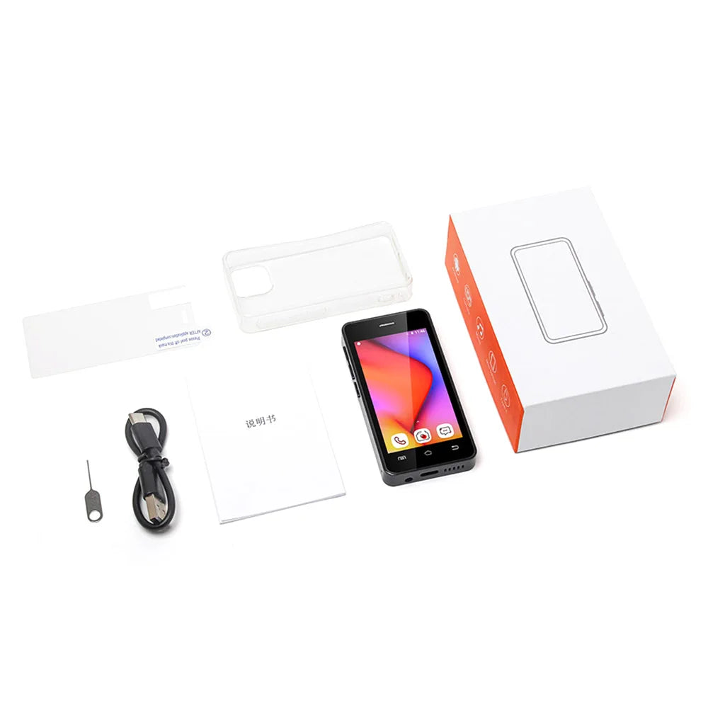 Melrose S9 Pro Super Mini Phones 3Inch Ultra Slim Quad Core 2GB+16GB Mobile Phone 5MP 1000mAh 3G Compact Mini Smartphone Android