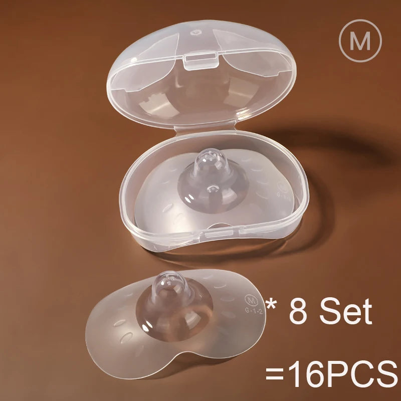 2 Pack Anti-bite Breastfeeding Mother Nipple Feeding Shield Butterfly Silicone Shields Protectors Soft Nipple Cover