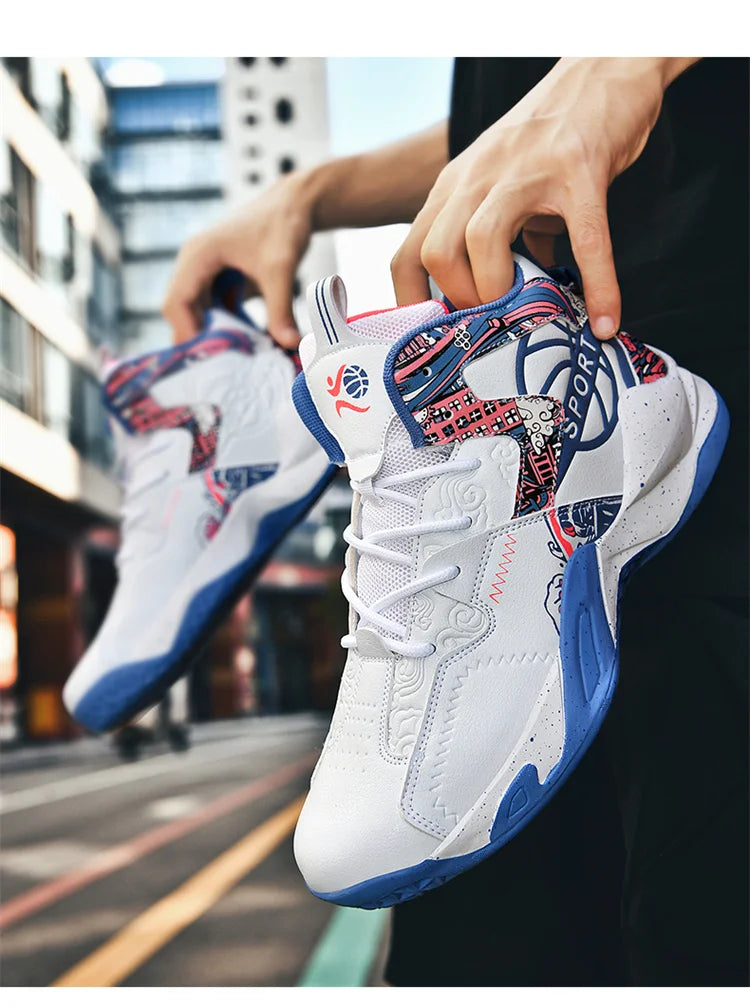 Men's Basketball Shoes Street Basketball Designer Sports Shoes High Quality Sneakers Shoes for Male Cushioning Hombre Zapatillas