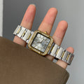 Luxury watch for women 2026 new style fashion high quality female design watch high value silver quartz pointer watch gift