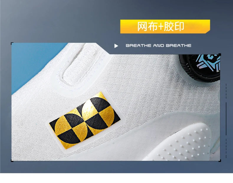 Men's Basketball Shoes Breathable Cushioning Non-Slip Wearable Runing Shoes Gym Training Athletic Basketball Sneakers for Women