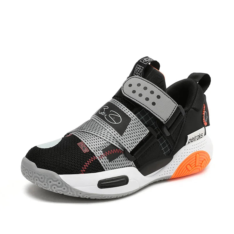 Children's Basketball Shoes For Boys Girls Non-slip Kids Sport Shoes Lightweight Outdoor Sneakers Trainers Footwear Comfortable