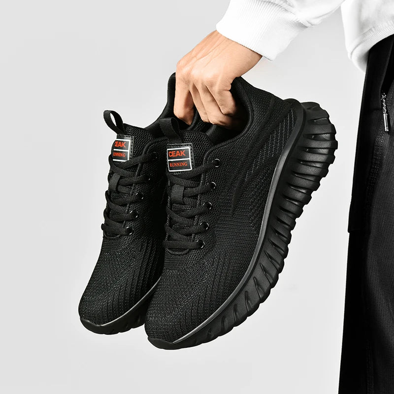 Men's Sports Shoes Breathable Walking Running Sneakers Shock-Absorbing Lightweight Non-slip Training for Men Jogging Footwear
