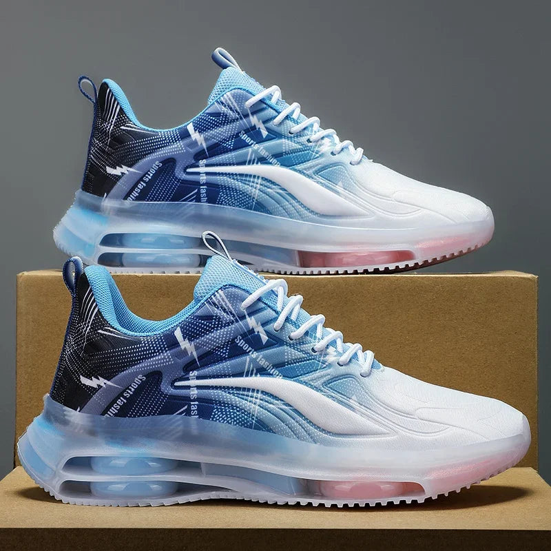 Men's Fashionable Basketball Shoes, with Air Cushioning, Comfortable and Non-Slip, Breathable and Shock-Absorbing,