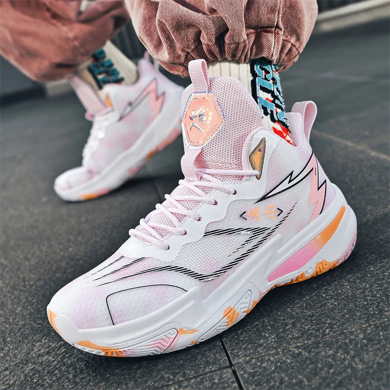 New Men Basketball Shoes Original Breathable Comfortable Non-Slip Training Sports Basketball Sneakers Shoes zapatillas hombre
