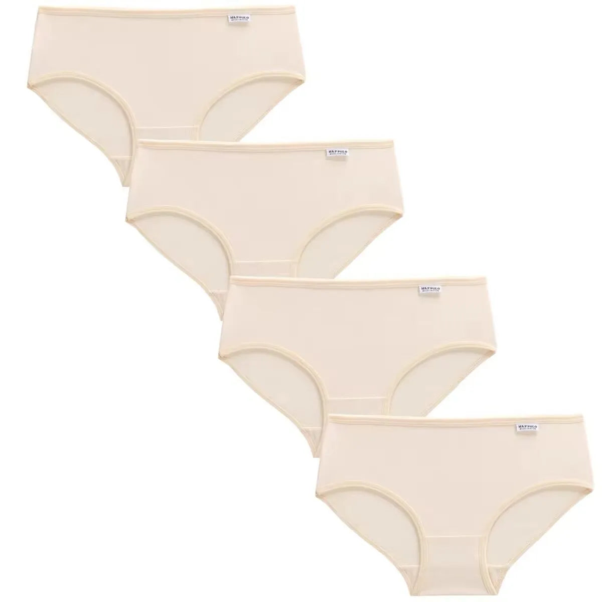 4Pc Teens Teenage Panties Kids Underwear Children Cotton Kids Girls Solid Color Puberty 10-16years