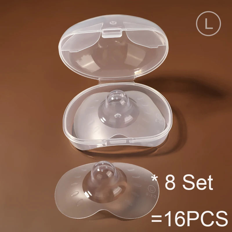 2 Pack Anti-bite Breastfeeding Mother Nipple Feeding Shield Butterfly Silicone Shields Protectors Soft Nipple Cover