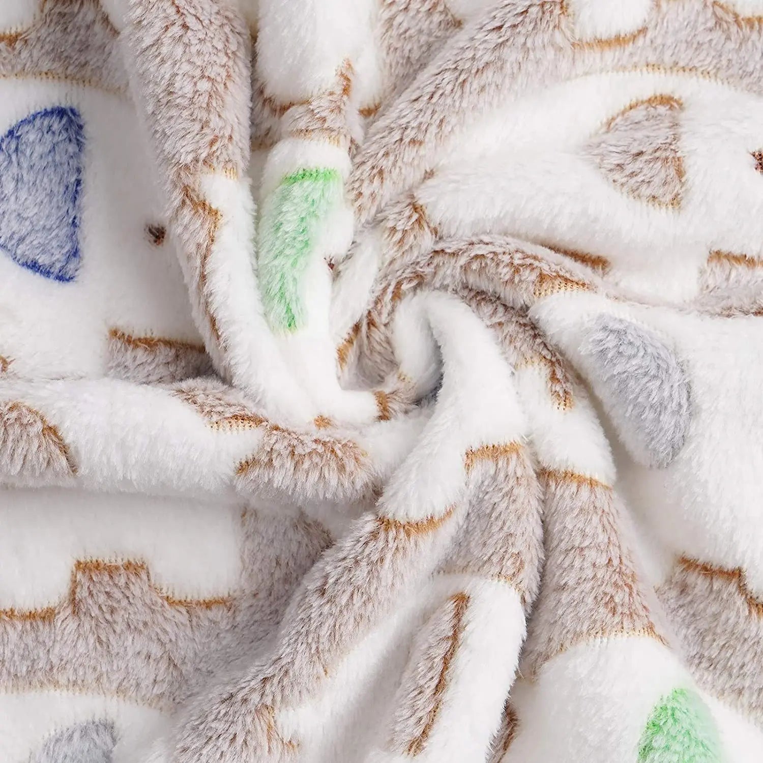 ✅ Cute Elephant Baby Blanket – Soft Coral Fleece Swaddle & Stroller Blanket