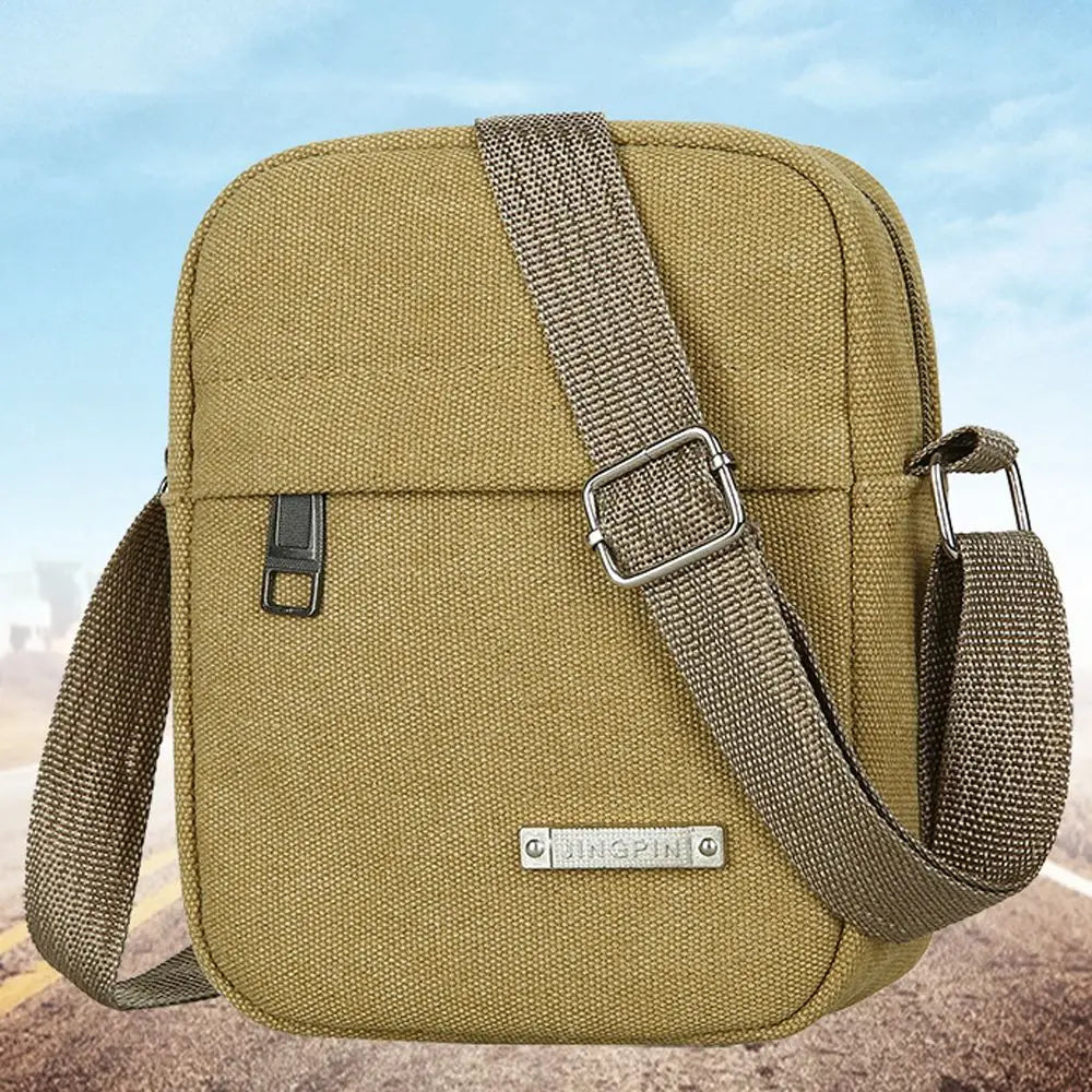 High Quality Shopping Phone Small One-Shoulder Handbag Man Bag Crossbody Bag Canvas Bag Backpack