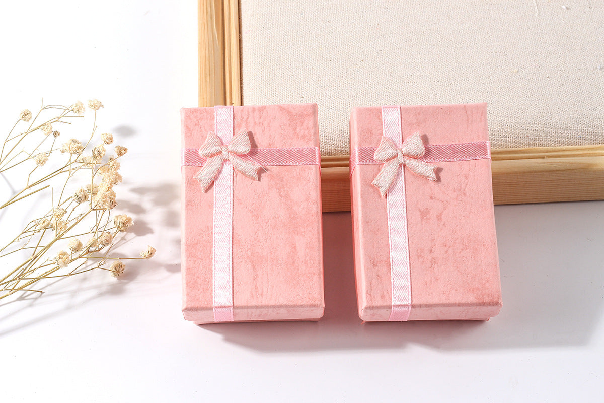 5*8cm Jewelry Box Jewelry Packaging Ring and Earrings Boxes Necklace Carrying Cases Dainty Gift Boxes for Festival