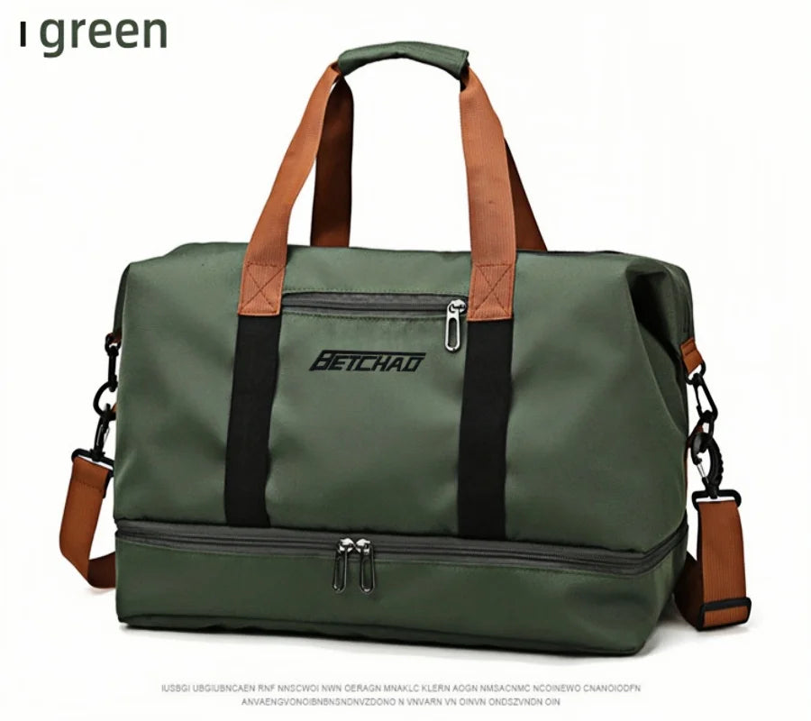 Sports handbag,fitness bag,expandable travel bag with large capacity.Perfect for gym,weekend trips,and carry-on,and versatile.