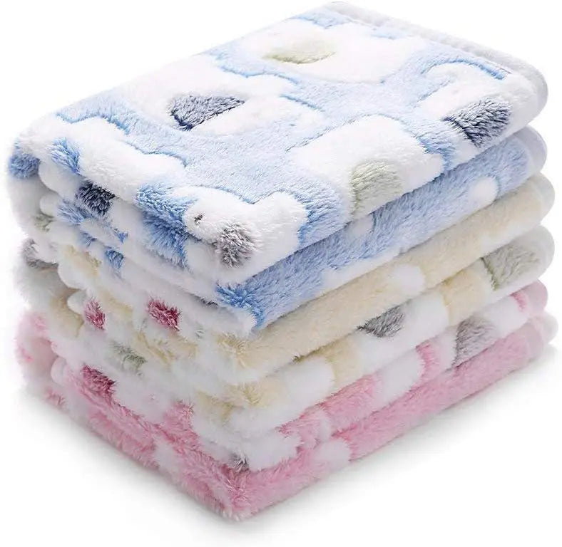 ✅ Cute Elephant Baby Blanket – Soft Coral Fleece Swaddle & Stroller Blanket