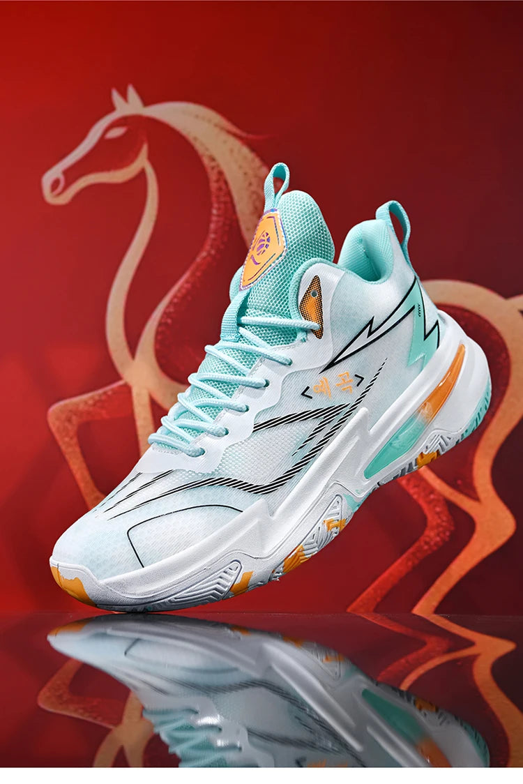 New Men Basketball Shoes Original Breathable Comfortable Non-Slip Training Sports Basketball Sneakers Shoes zapatillas hombre