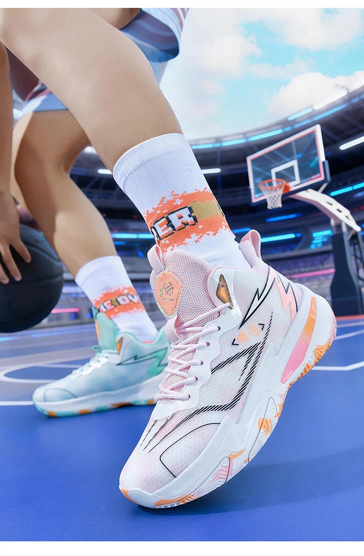 New Men Basketball Shoes Original Breathable Comfortable Non-Slip Training Sports Basketball Sneakers Shoes zapatillas hombre