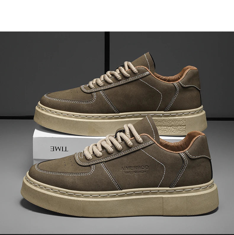 Men's Shoes - 2025 Autumn New Style - Versatile Casual Shoes for Men, Sporty, Outdoor, Anti-slip and Wear-resistant Sneakers
