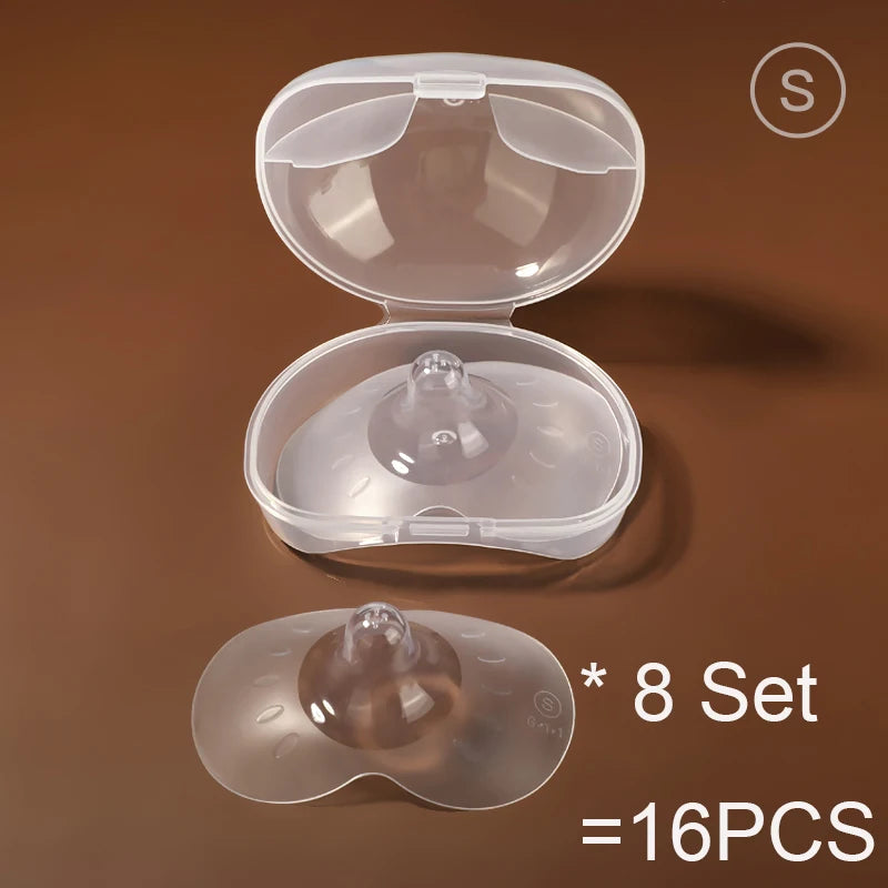 2 Pack Anti-bite Breastfeeding Mother Nipple Feeding Shield Butterfly Silicone Shields Protectors Soft Nipple Cover