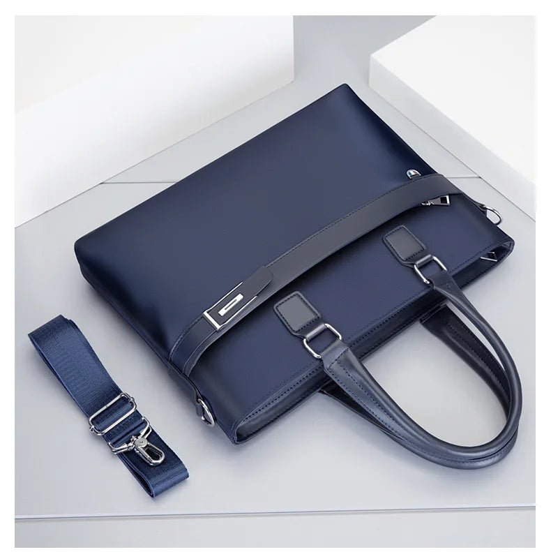 Men's Handbag Business Travel Crossbody Laptop Bag Large Capacity Commuting Office Shoulder Bag