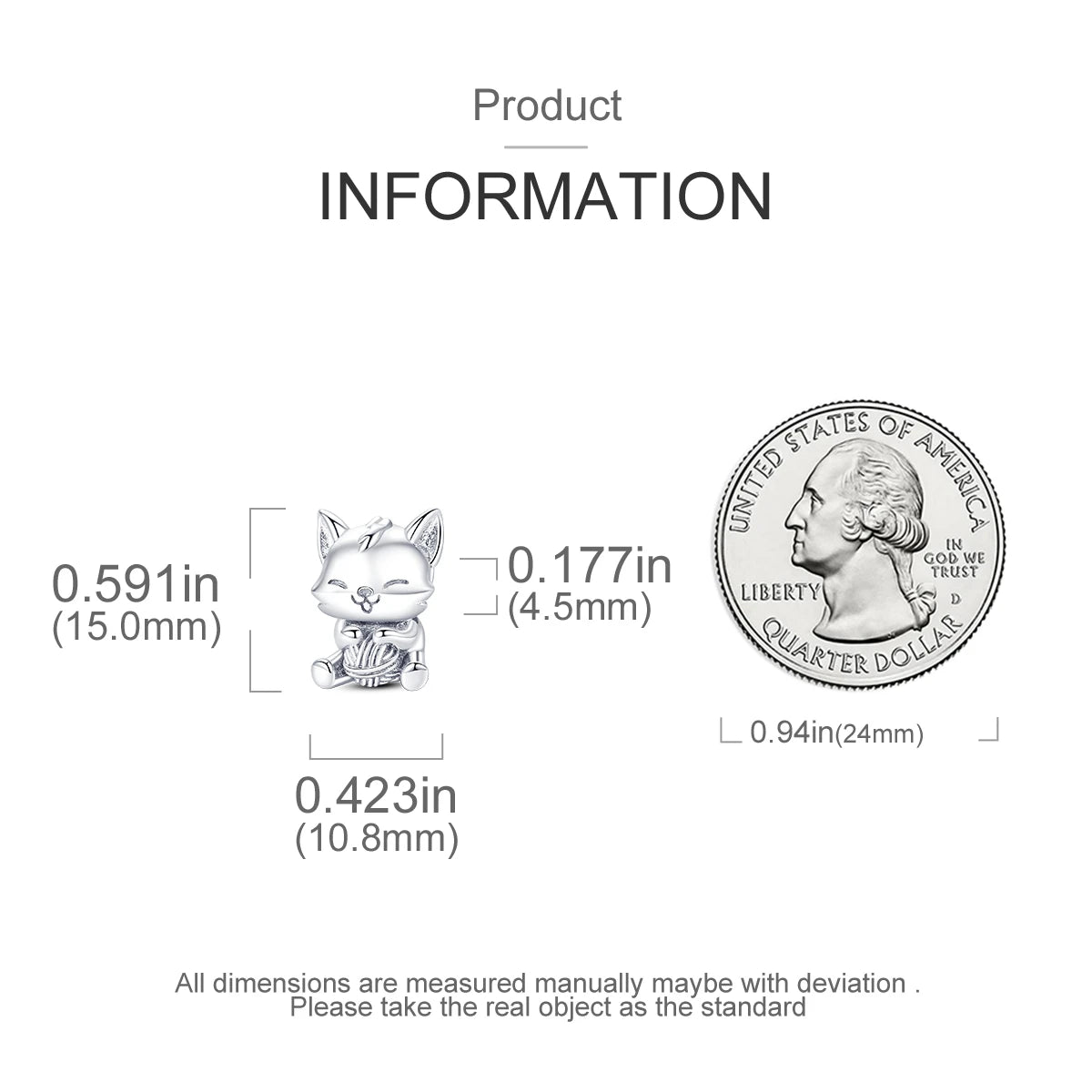 Original Charms 925 Silver Cute Animals Cat Bear Bead For Silver Bracelet Diy Fahsion Jewelry