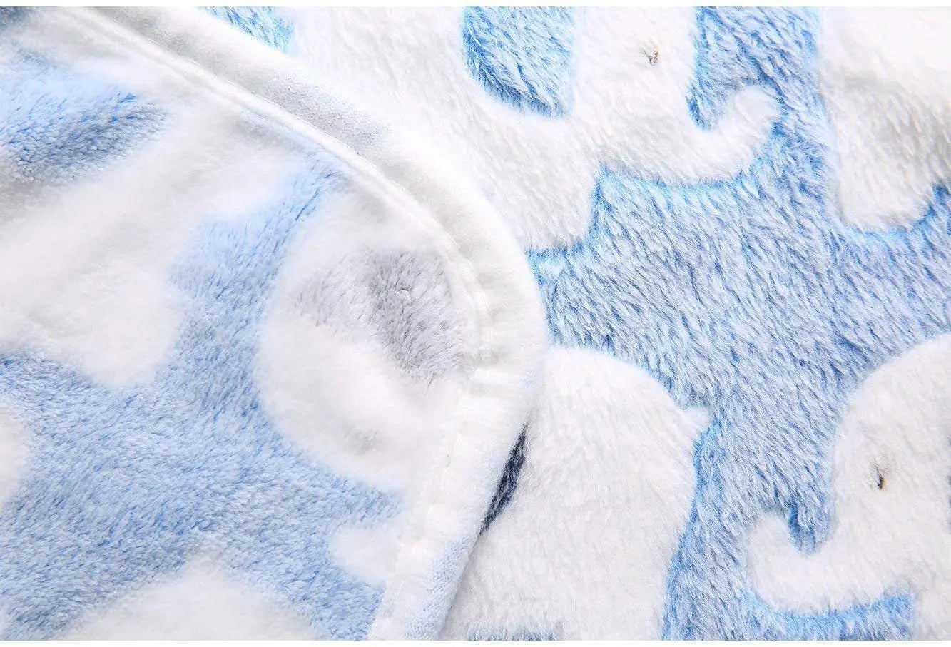 ✅ Cute Elephant Baby Blanket – Soft Coral Fleece Swaddle & Stroller Blanket