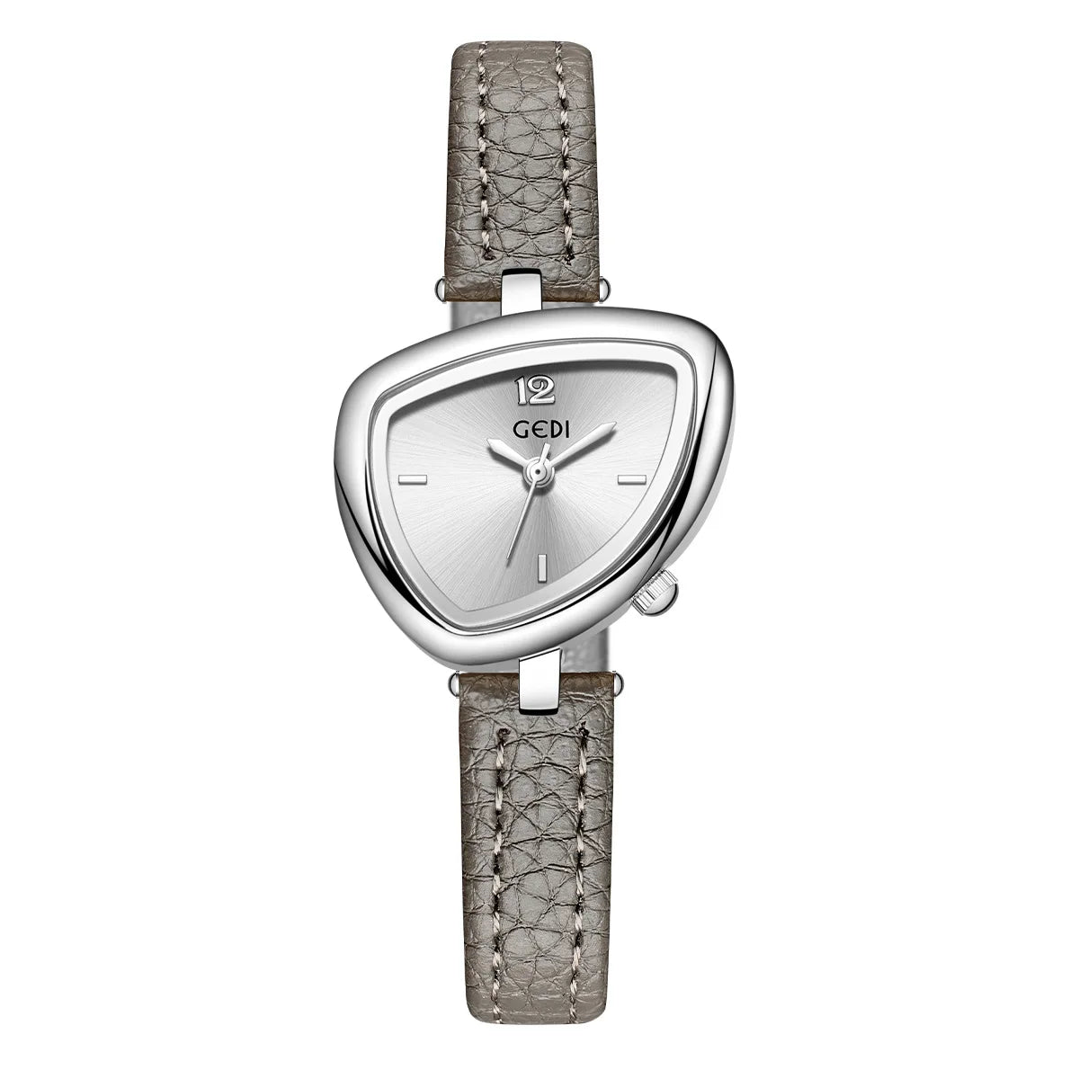 Luxury Design: Unusual Watch with Triangular Fashion and Sophisticated Style Fashionable Quartz Stainless Steel Watch Gift