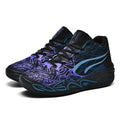Basketball Shoes Men Field Training High-top Comfortable Non-slip Sports Footwear Luxury Lace-up Flat Sneakers for Men