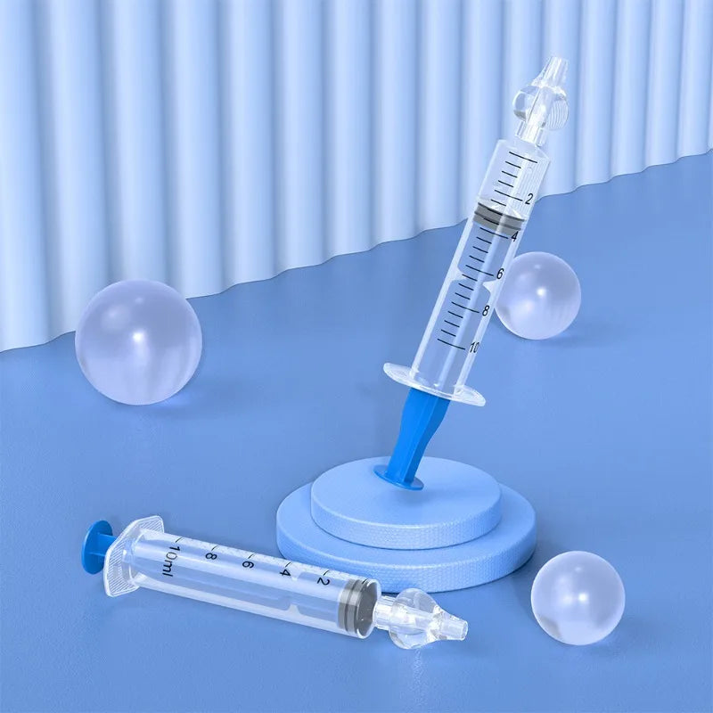 10ML/20ML Baby Nasal Aspirator Syringe Baby Nose Cleaner Rhinitis Nasal Washer Irrigator Needle Baby Nose Washing for Children