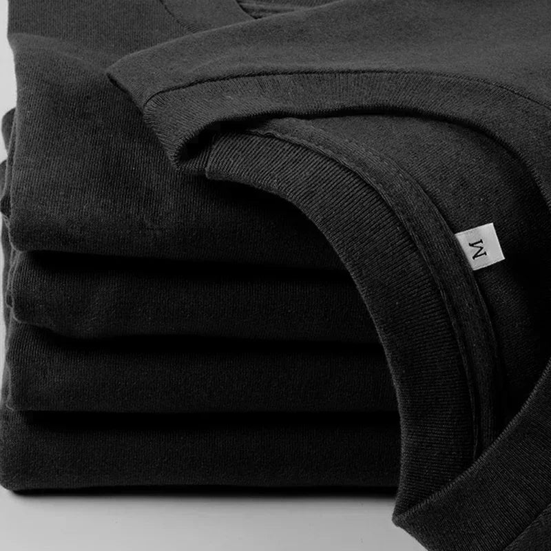 2026 Spring and summer American  New Pure Cotton T-shirt with Round Neck, High-quality Luxury, Best-selling and Trendy Style