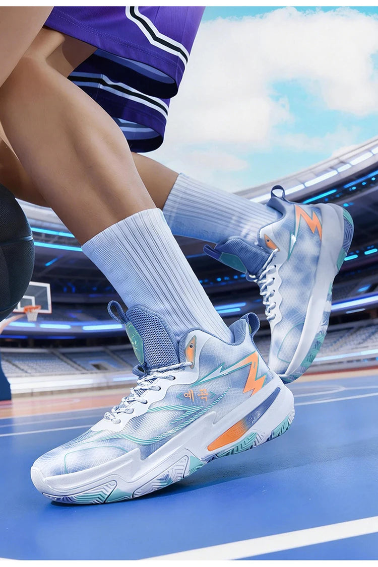 New Men Basketball Shoes Original Breathable Comfortable Non-Slip Training Sports Basketball Sneakers Shoes zapatillas hombre